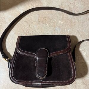 Tano of Madrid Leather and Suede purse